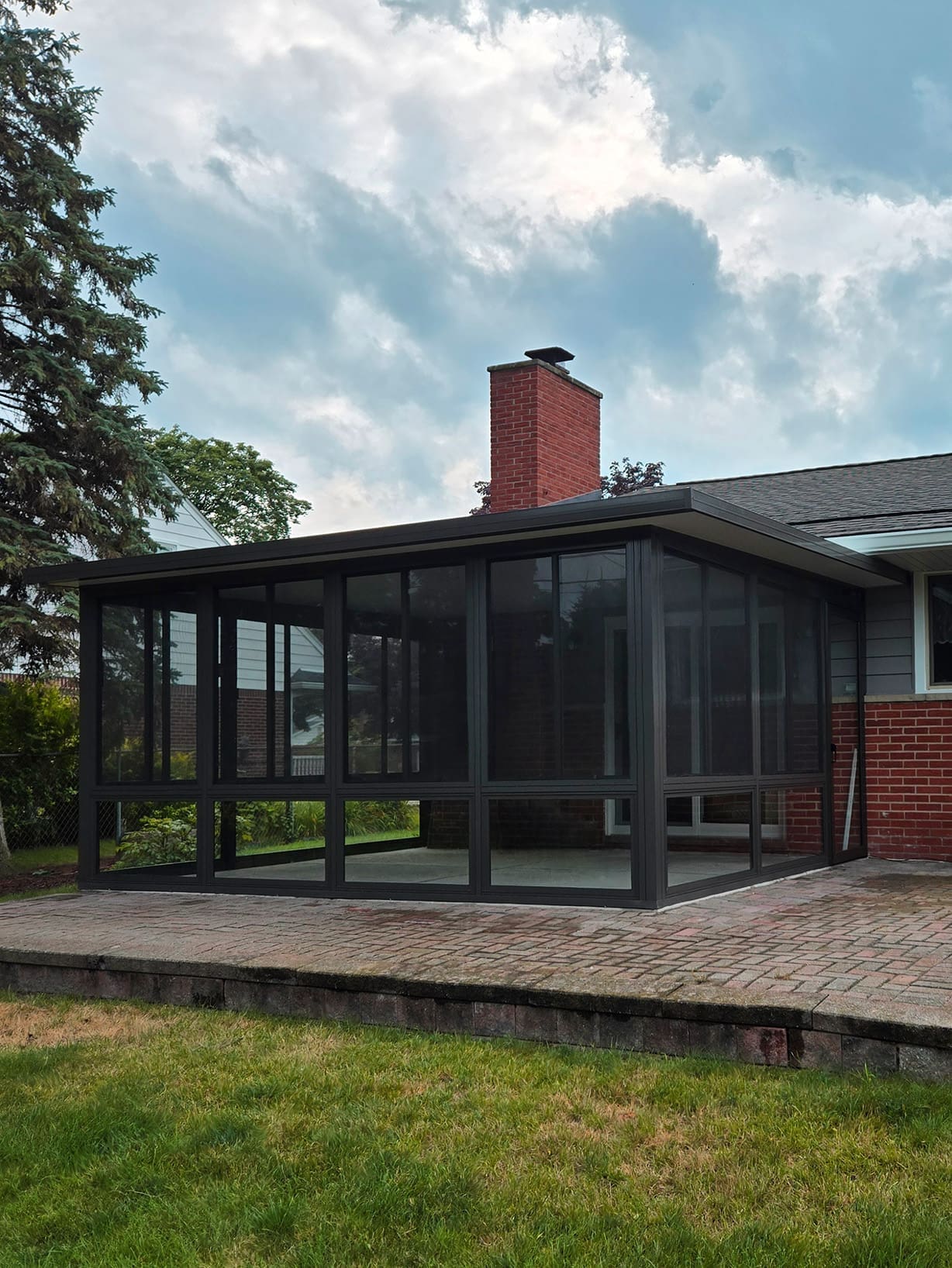 3 Season Sunroom attached to Westbrook Home in Livonia