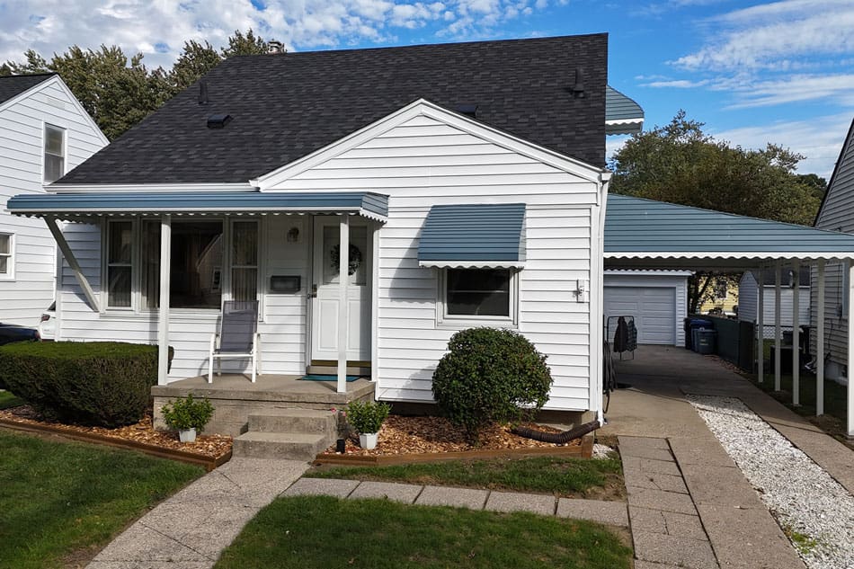 after-Awning After Aluminum Awnings