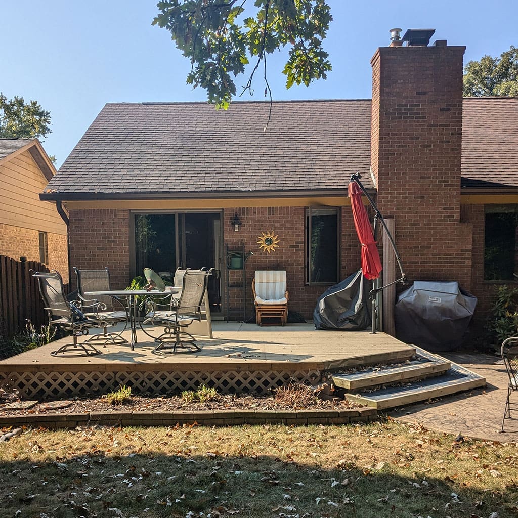 Wayne Craft Screen Room Job - Before